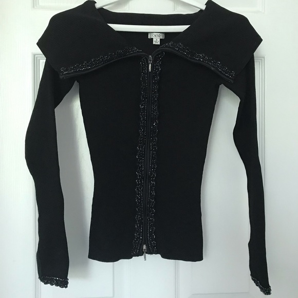 Cache Tops - Cache Embellished too Sz S